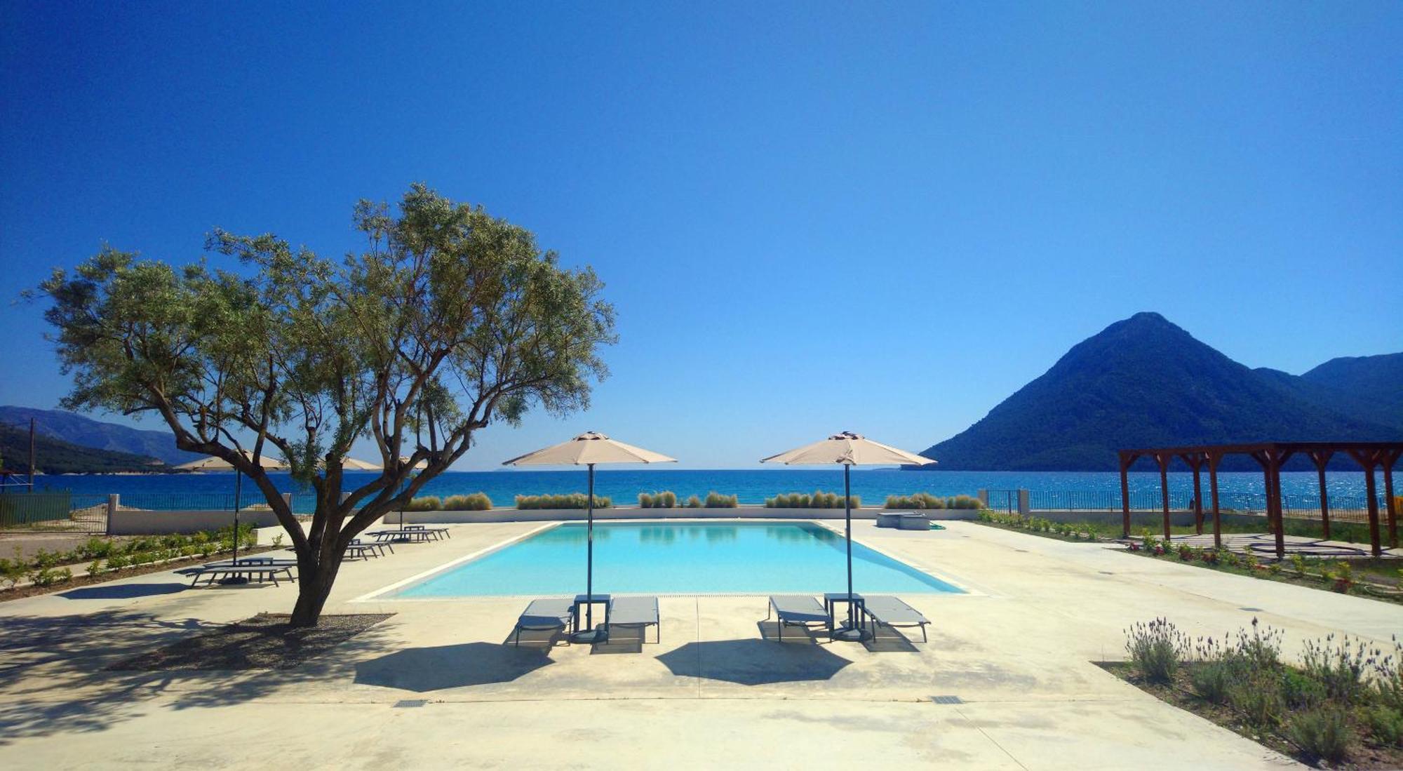 Costa Ionica - Mytikas Seaside Hotel Bagian luar foto