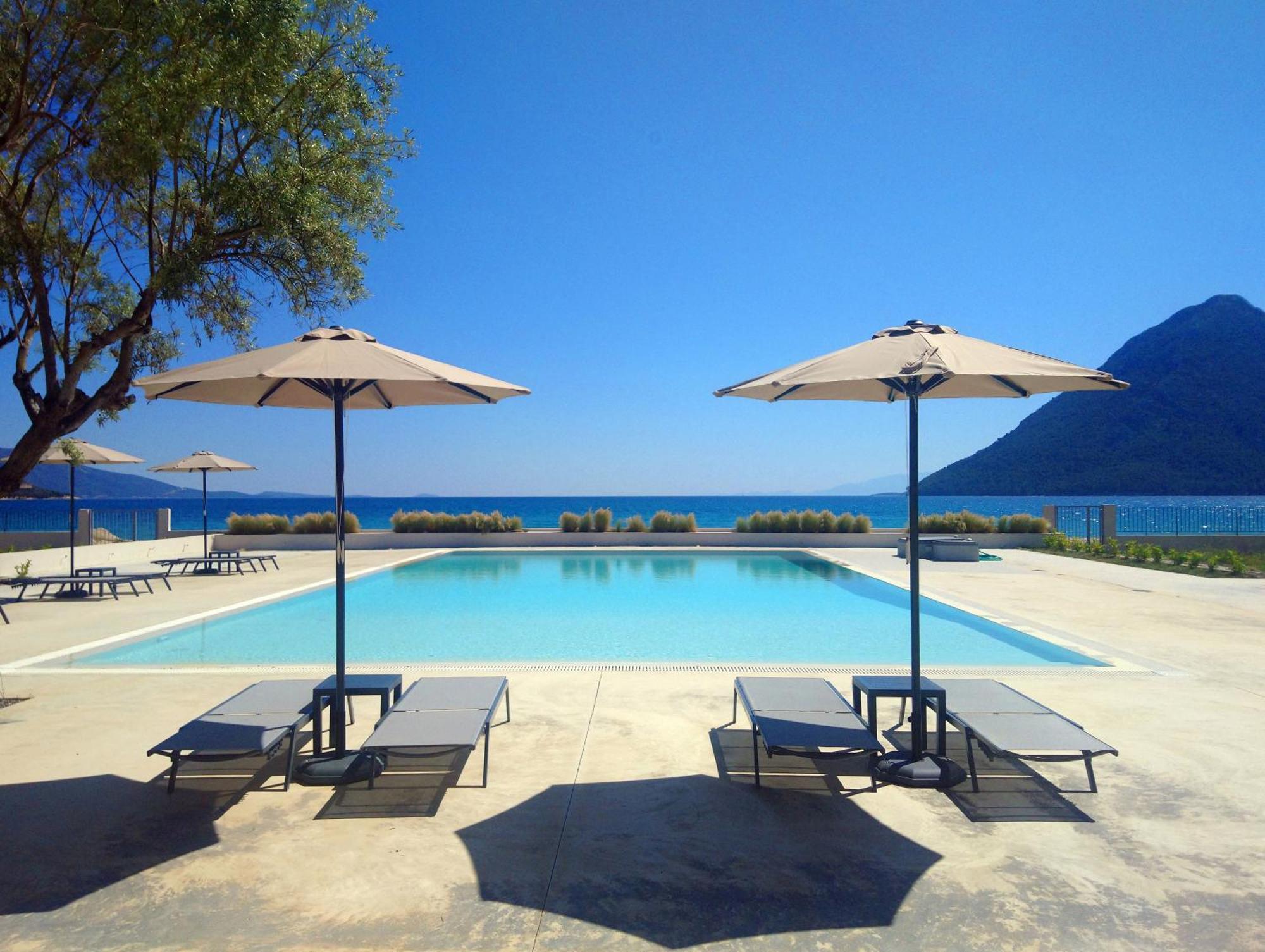 Costa Ionica - Mytikas Seaside Hotel Bagian luar foto